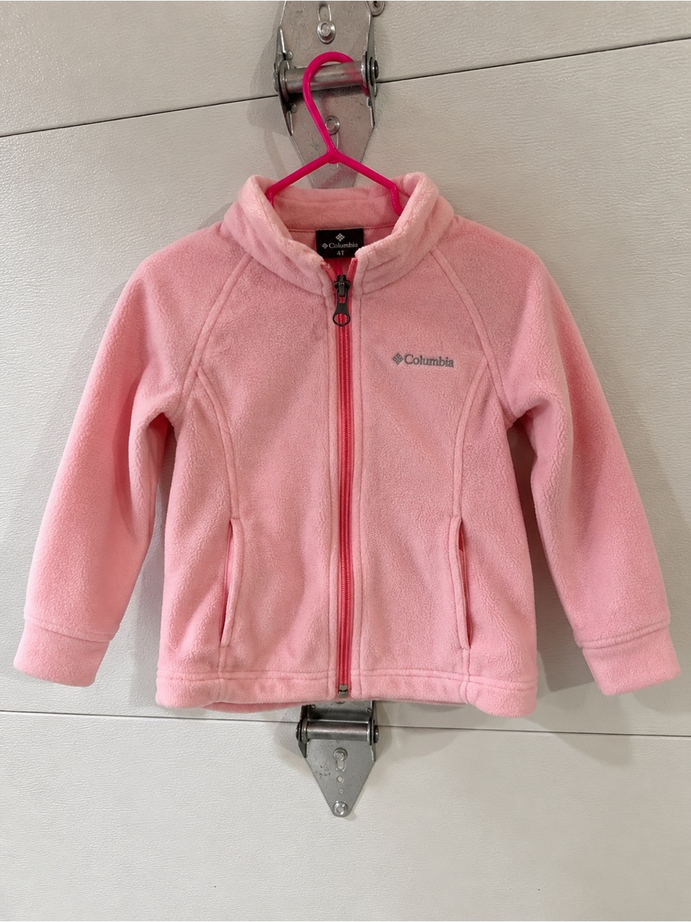 Columbia Kids Light Pink Fleece Pullover